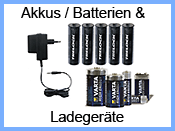Akkus / Batterien & Ladegeräte