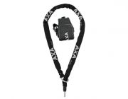 Axa Einsteckkette RLC 140 schwarz 140cm- inkl.Outdoortasche