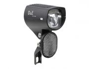 Smart D&E E-Bike Dynamoscheinwerfer 1 LED, DC 6-48V, 30 Lux mit StVZO