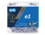 KMC Kette e1 EPT fr Nabenschaltung 1/2 x 3/32'' schmal, 130 Glieder, silber