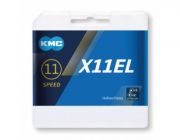 KMC X11EL Schaltungskette silber 1/2'' x 11/128'', 118 Glieder,5,65mm,11-fach