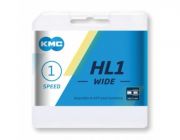 KMC HL1 Wide Kette Silber 1/2 x 1/8, 100 Glieder, 9,4mm