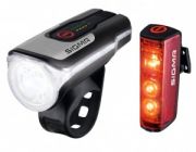 SIGMA LED-Akku-Beleuchtungsset Aura 80 inkl. Blaze Rcklicht