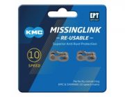 KMC Missinglink 2 paar 10R EPT OVP 10-fach Ketten, 5,88mm,silber